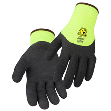 Black Stallion AccuFlex ¾ Latex-Coated Acrylic Terry Knit Glove